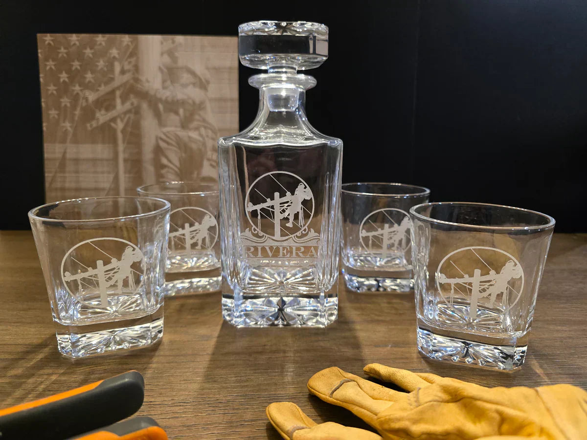 Best Personalized Decanter Set