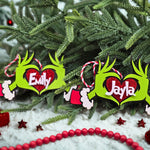 Personalized Grinch Ornament – Custom Whoville Christmas Ornament holiday ornament product view