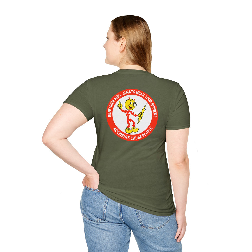 Reddy Kilowatt Unisex T-Shirt - Vintage Lineman Gift for Electrical Professionals