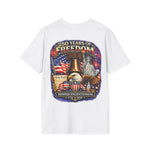 250 Years of Freedom T-Shirt – 1776–2026 Patriotic We The People Tee in Black shirt color