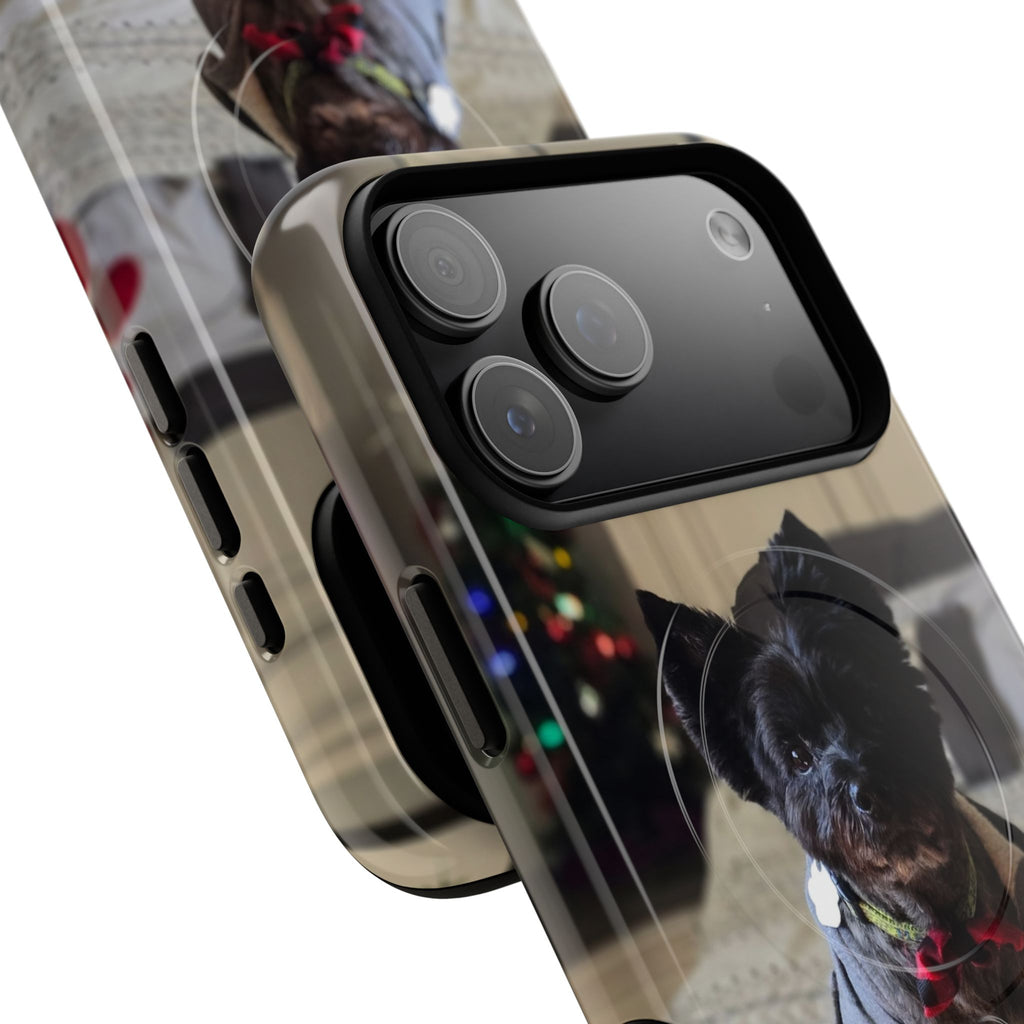 Custom Magnetic Tough Phone Case (MagSafe-Compatible) for iPhone 13–17 in Matte shirt color