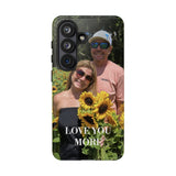 Personalized Tough Phone Case (Custom Photo) — Dual Layer Protective — Glossy or Matte — iPhone & Samsung