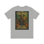 Lineman Unisex Jersey Short Sleeve Tee in Military Green shirt color