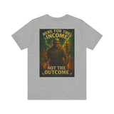 Lineman Unisex Jersey Short Sleeve Tee in Military Green shirt color
