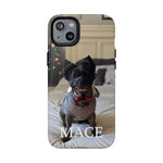Custom Magnetic Tough Phone Case (MagSafe-Compatible) for iPhone 13–17 in Glossy shirt color