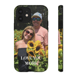 Custom Photo Tough Phone Case (Dual-Layer) — Glossy or Matte — iPhone & Samsung holiday ornament product view