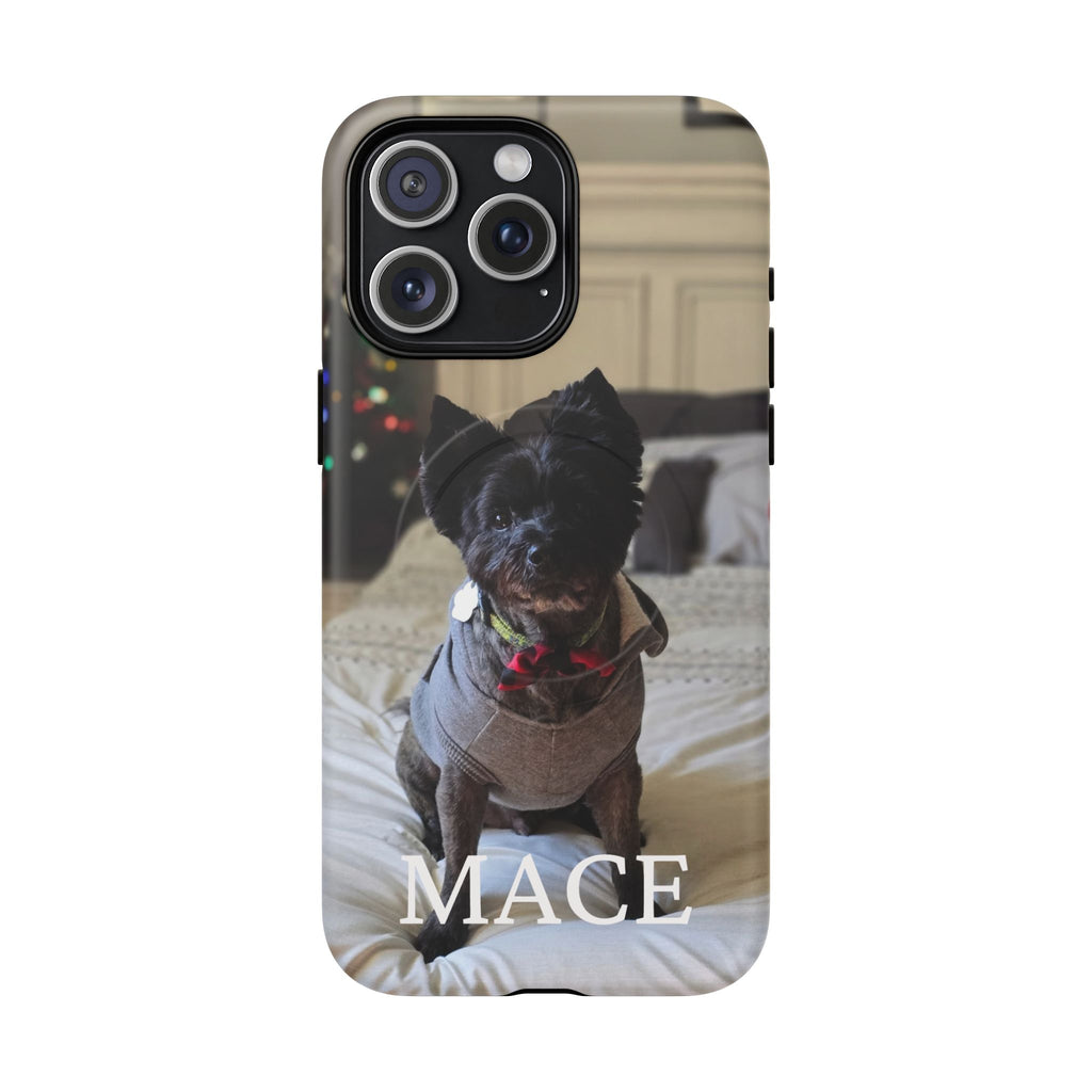 Custom Magnetic Tough Phone Case (MagSafe-Compatible) for iPhone 13–17 in Matte shirt color