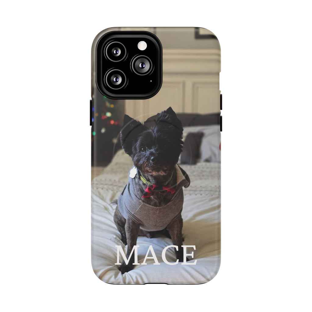 Custom Magnetic Tough Phone Case (MagSafe-Compatible) for iPhone 13–17 apparel design detail