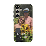 Personalized Tough Phone Case (Custom Photo) — Dual Layer Protective — Glossy or Matte — iPhone & Samsung