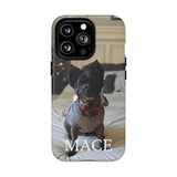Custom Magnetic Tough Phone Case (MagSafe-Compatible) for iPhone 13–17 apparel design detail