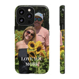 Custom Photo Tough Phone Case (Dual-Layer) — Glossy or Matte — iPhone & Samsung holiday ornament product view