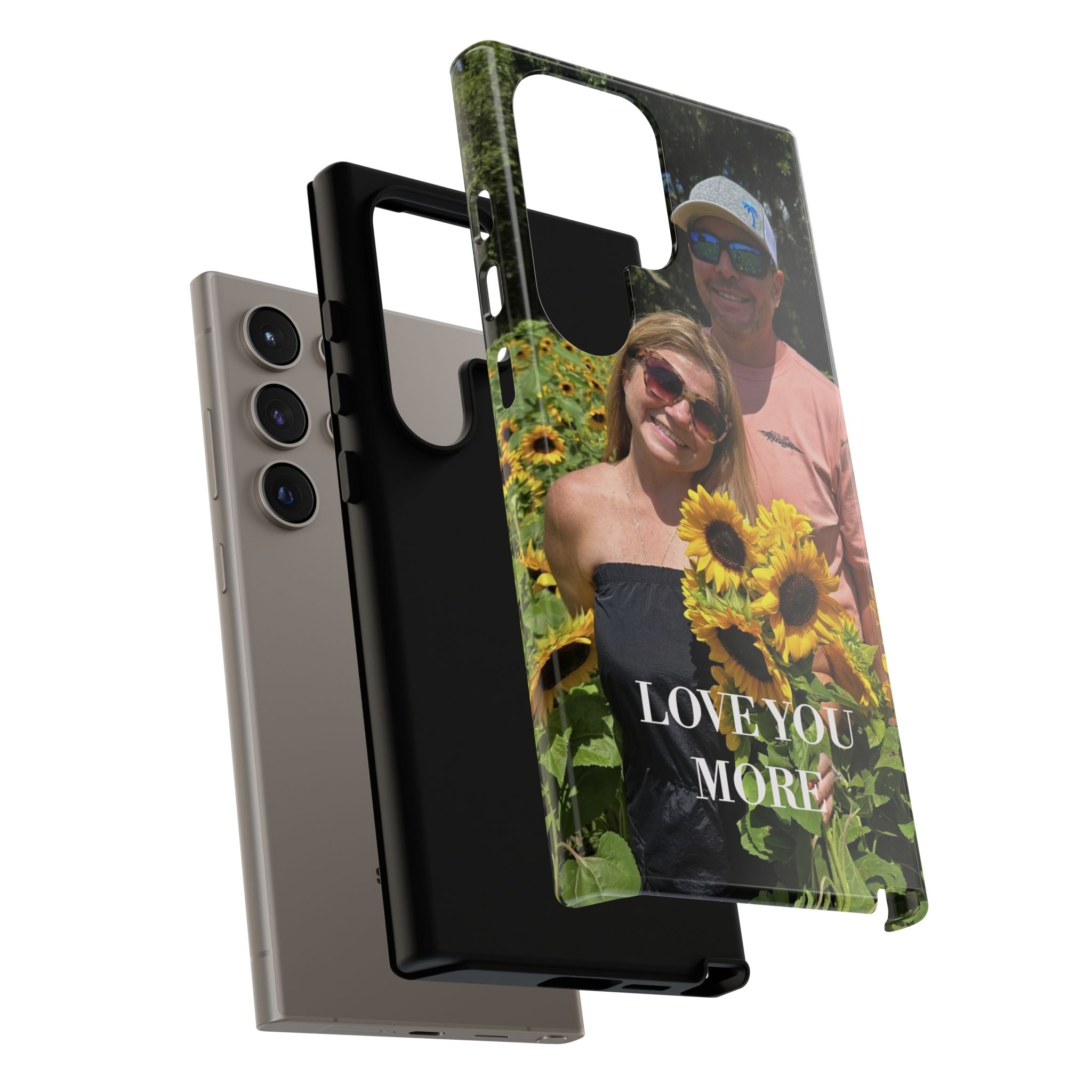 Custom Photo Tough Phone Case (Dual-Layer) — Glossy or Matte — iPhone & Samsung holiday ornament product view