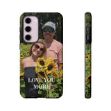 Personalized Tough Phone Case (Custom Photo) — Dual Layer Protective — Glossy or Matte — iPhone & Samsung
