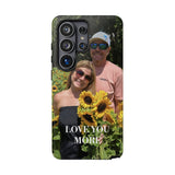 Personalized Tough Phone Case (Custom Photo) — Dual Layer Protective — Glossy or Matte — iPhone & Samsung