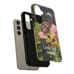 Custom Photo Tough Phone Case (Dual-Layer) — Glossy or Matte — iPhone & Samsung holiday ornament product view