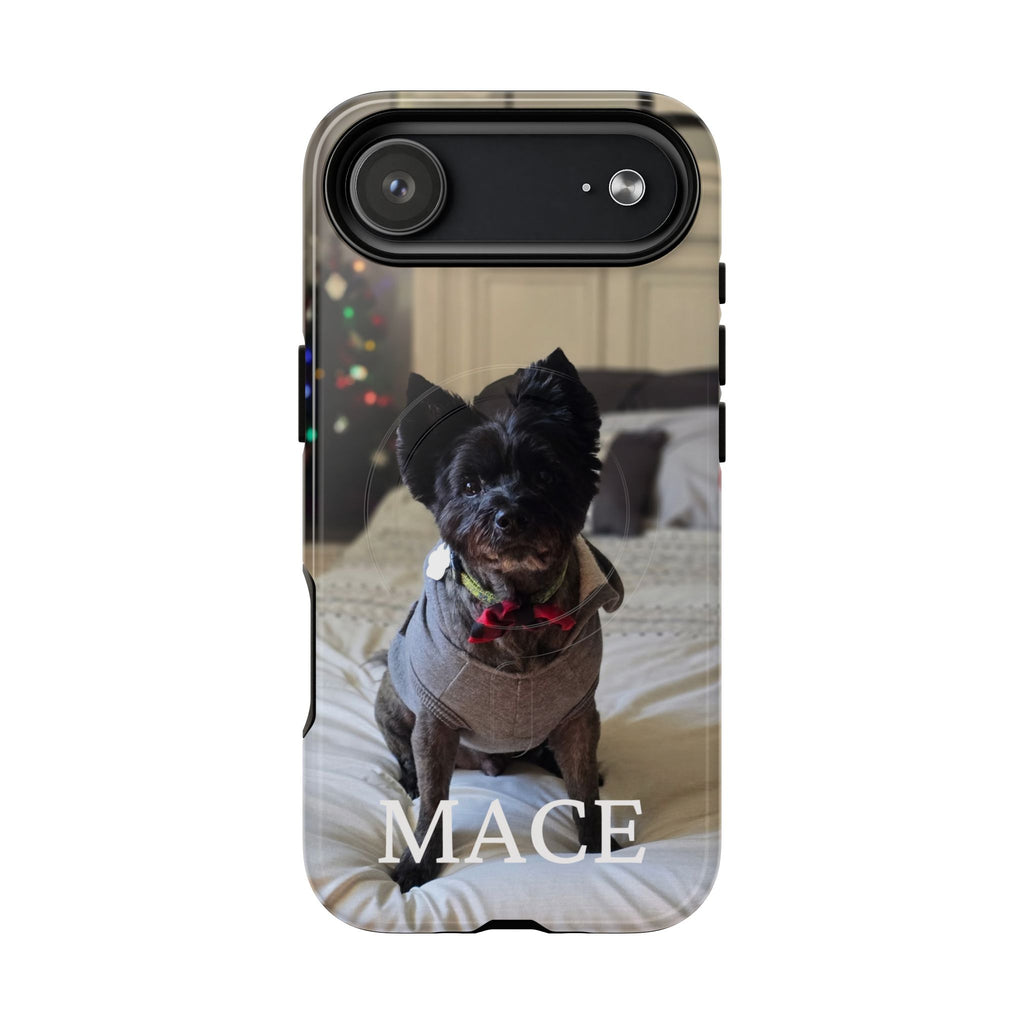 Custom Magnetic Tough Phone Case (MagSafe-Compatible) for iPhone 13–17 in Matte shirt color