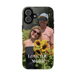 Custom Photo Tough Phone Case (Dual-Layer) — Glossy or Matte — iPhone & Samsung holiday ornament product view