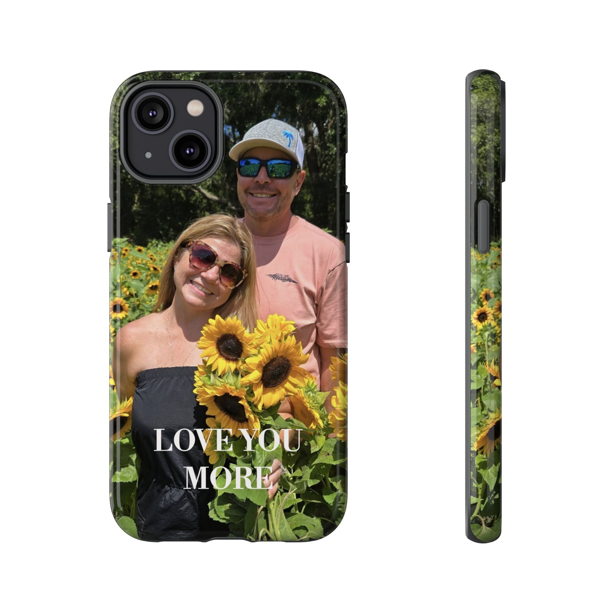 Custom Photo Tough Phone Case (Dual-Layer) — Glossy or Matte — iPhone & Samsung holiday ornament product view