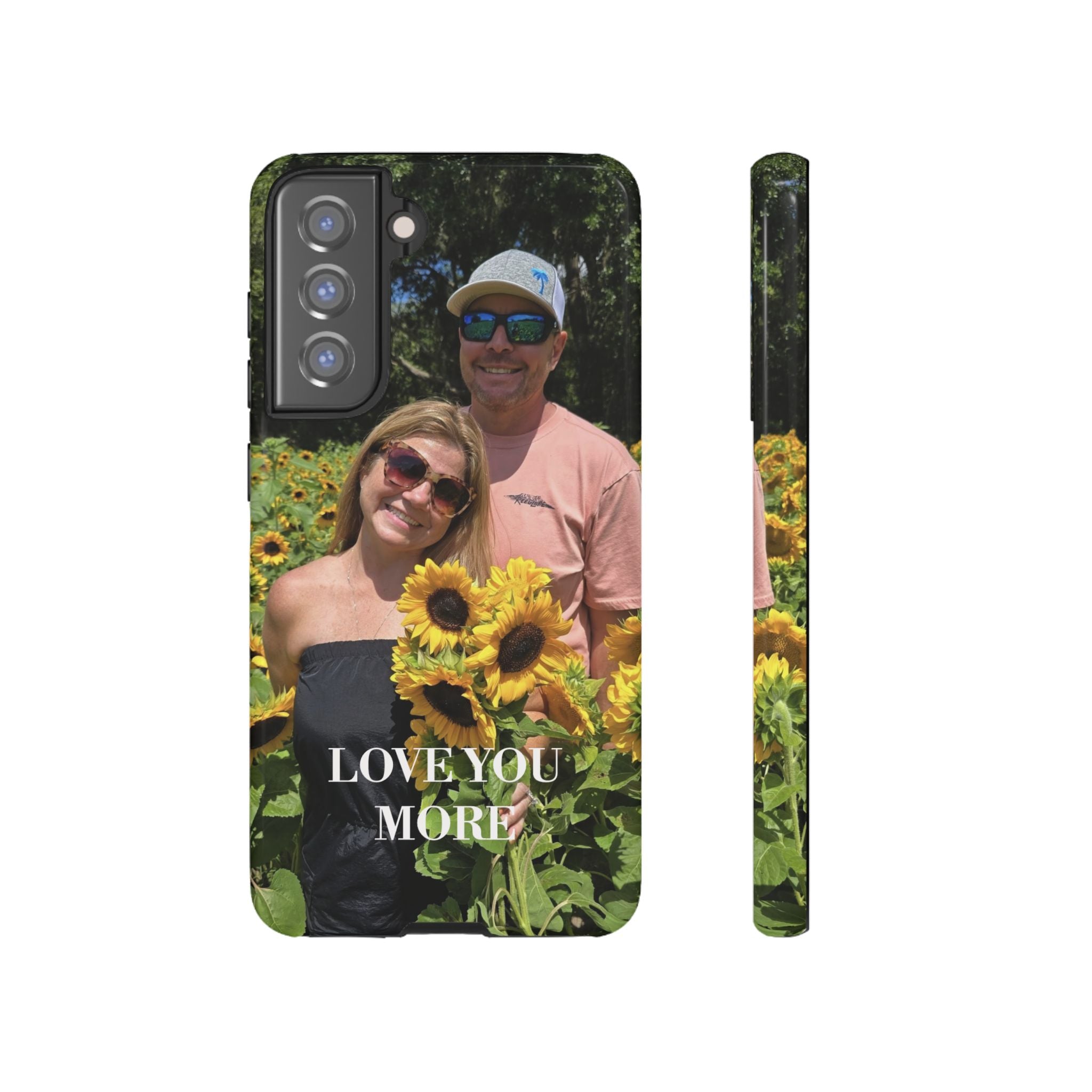 Custom Photo Tough Phone Case (Dual-Layer) — Glossy or Matte — iPhone & Samsung holiday ornament product view