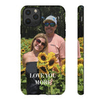 Custom Photo Tough Phone Case (Dual-Layer) — Glossy or Matte — iPhone & Samsung holiday ornament product view