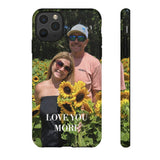 Custom Photo Tough Phone Case (Dual-Layer) — Glossy or Matte — iPhone & Samsung holiday ornament product view