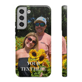 Custom Photo Tough Phone Case (Dual-Layer) — Glossy or Matte — iPhone & Samsung holiday ornament product view