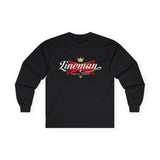 Lineman King of Trades Long Sleeve Shirt Gift