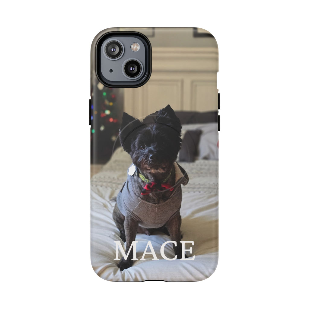 Custom Magnetic Tough Phone Case (MagSafe-Compatible) for iPhone 13–17 in Matte shirt color