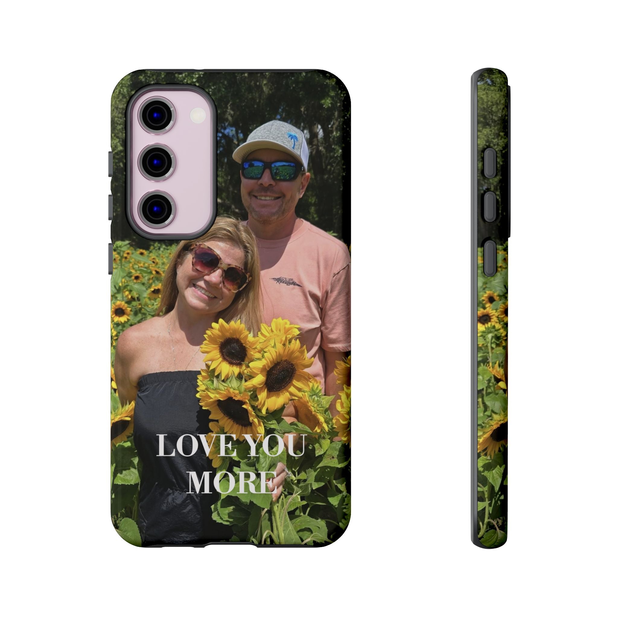 Custom Photo Tough Phone Case (Dual-Layer) — Glossy or Matte — iPhone & Samsung holiday ornament product view