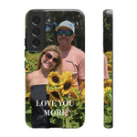 Custom Photo Tough Phone Case (Dual-Layer) — Glossy or Matte — iPhone & Samsung holiday ornament product view
