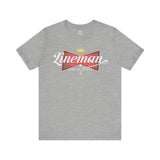 Lineman King of Trades Tee in Navy shirt color