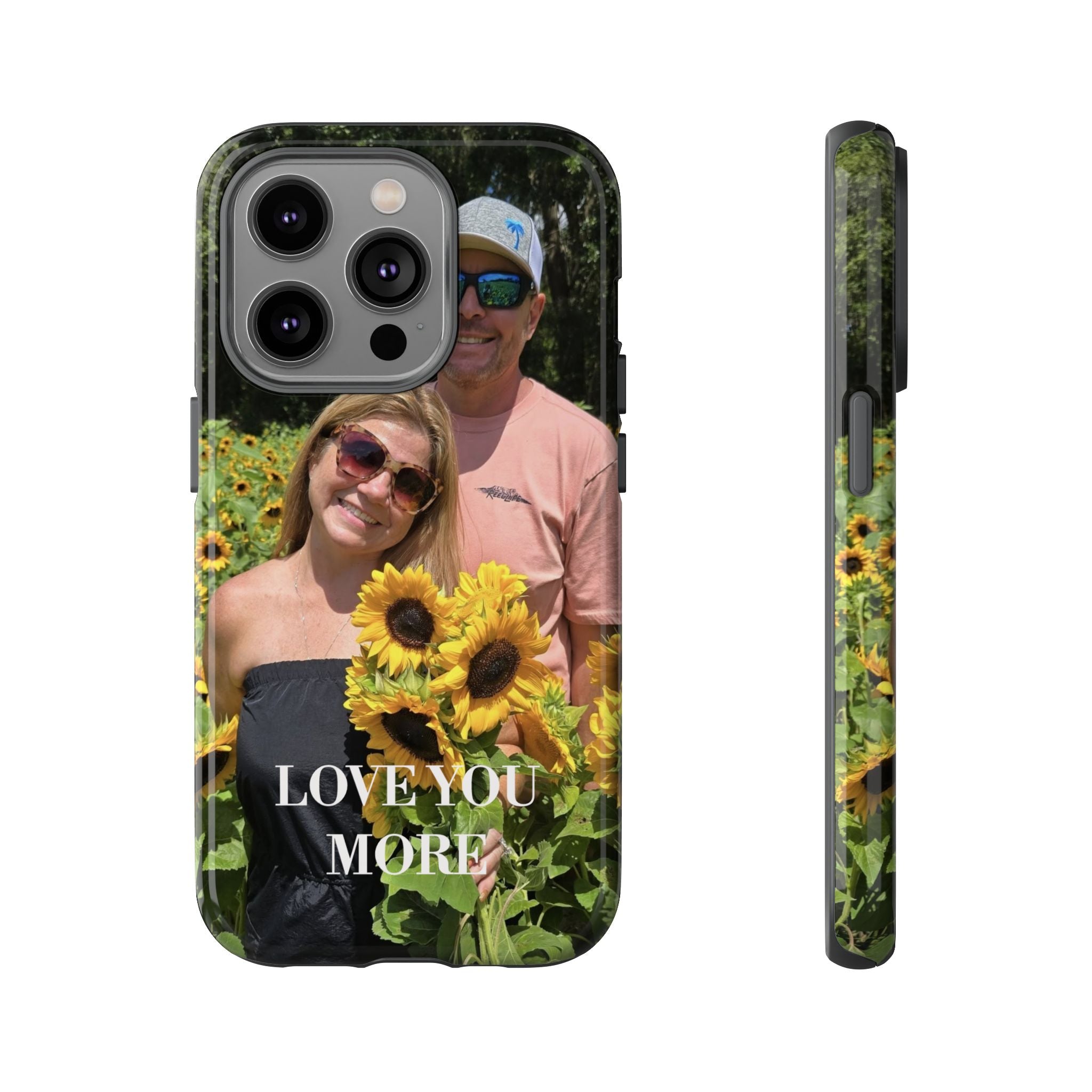 Custom Photo Tough Phone Case (Dual-Layer) — Glossy or Matte — iPhone & Samsung holiday ornament product view