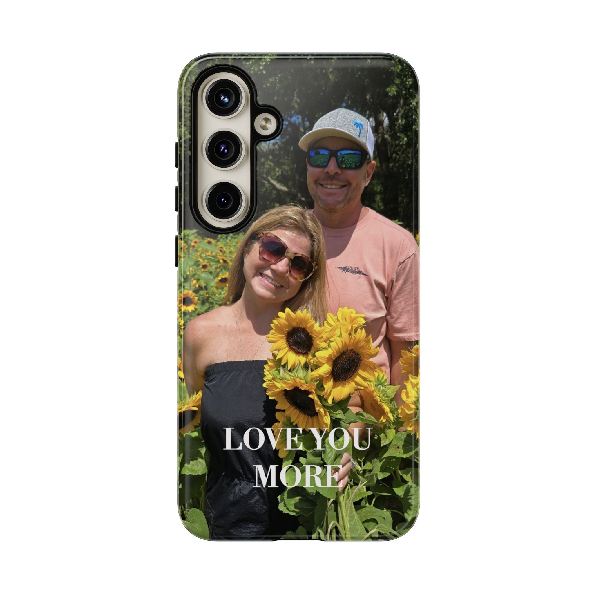 Custom Photo Tough Phone Case (Dual-Layer) — Glossy or Matte — iPhone & Samsung holiday ornament product view