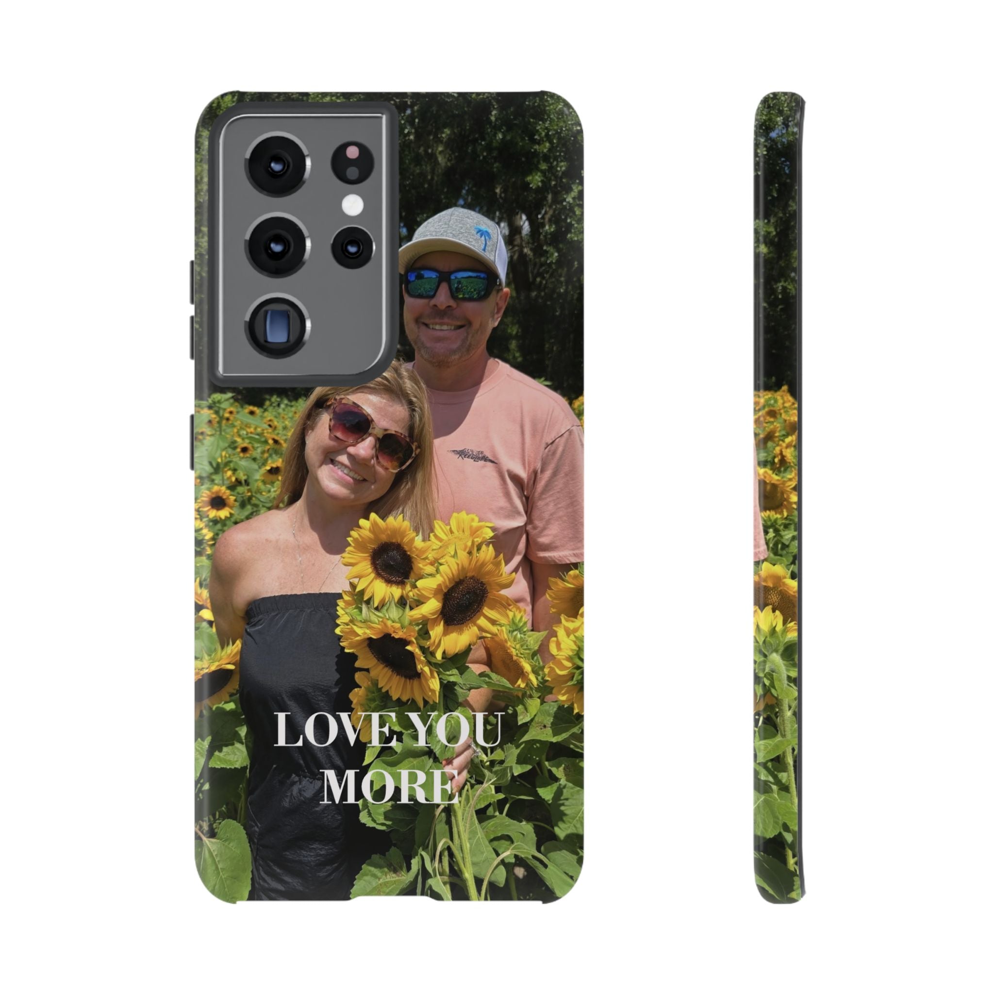 Custom Photo Tough Phone Case (Dual-Layer) — Glossy or Matte — iPhone & Samsung holiday ornament product view