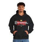 Lineman Hoodie - King of Trades Sweatshirt for Electricians, Gift for Father's Day, Workwear, Casual Apparel, Cozy Style