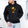 Reddy Kilowatt full-front hoodie in black on model
