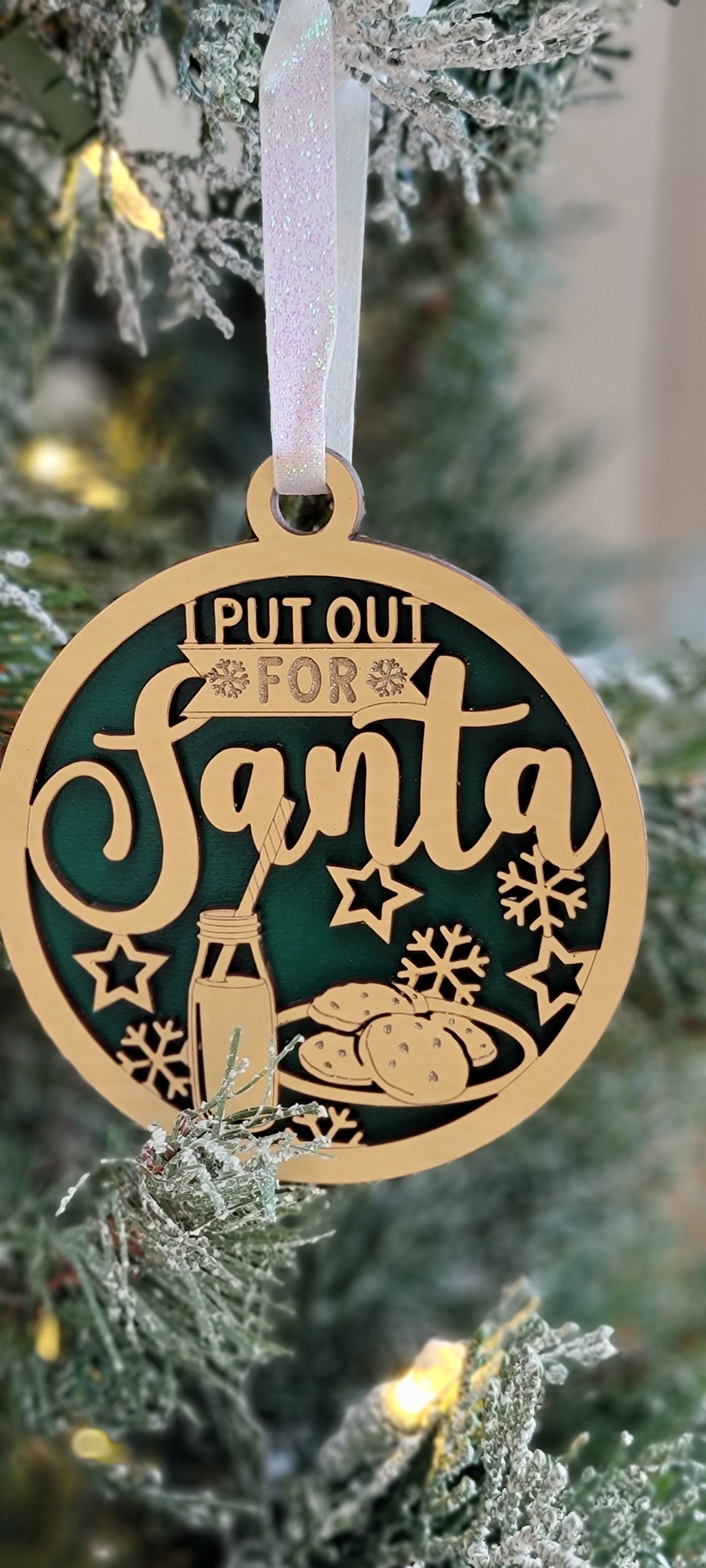 Funny Christmas Ornaments | Funny Wood Christmas Tree Decor | Unique Holiday Gifts & Fun Tree Decorations