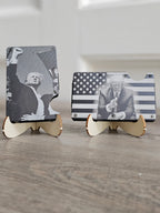 Custom Trump RFID Wallet, Minimalist Men’s Card Holder, Great Gift for Him This Christmas Season