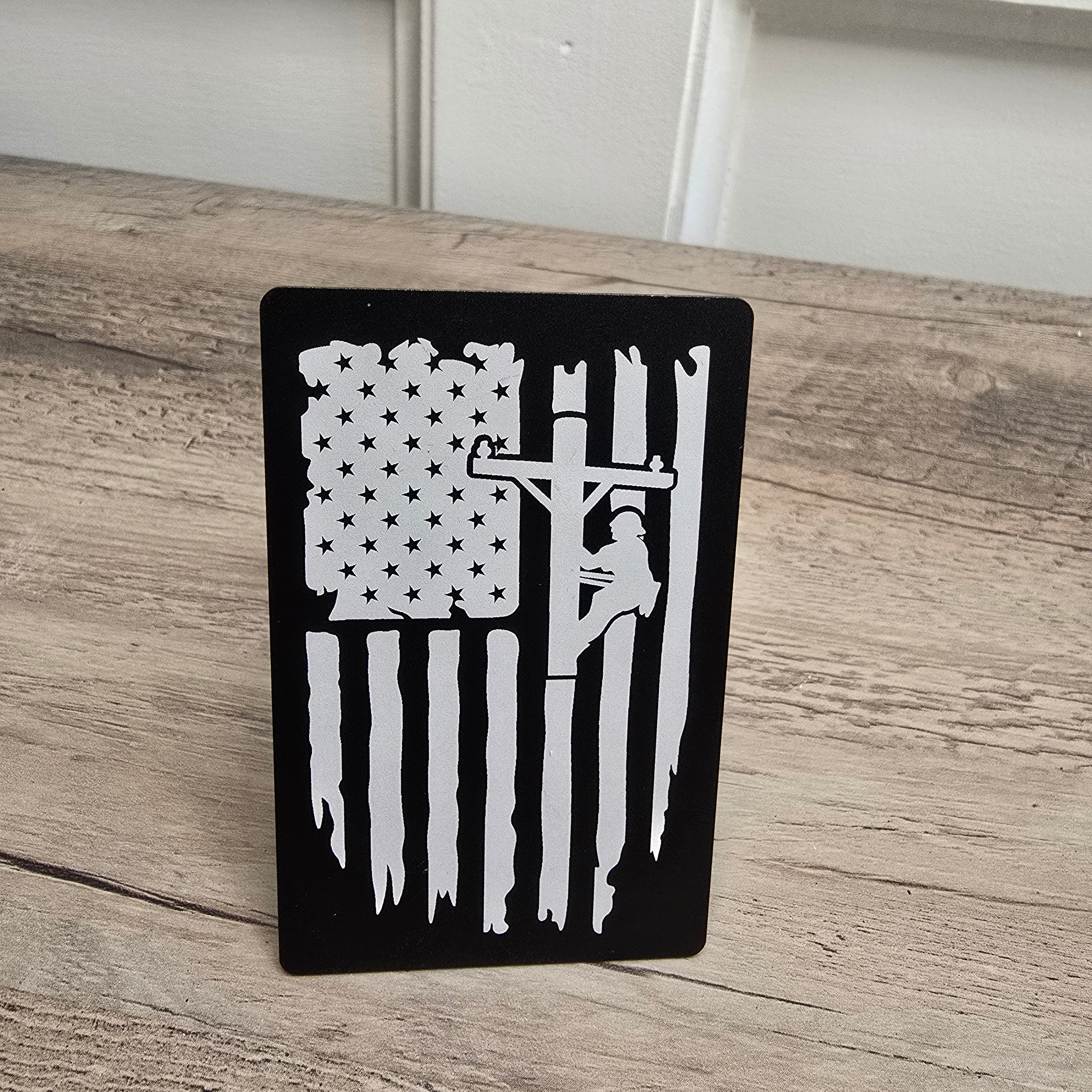 Lineman's Prayer Wallet Card Inspirational Gift
