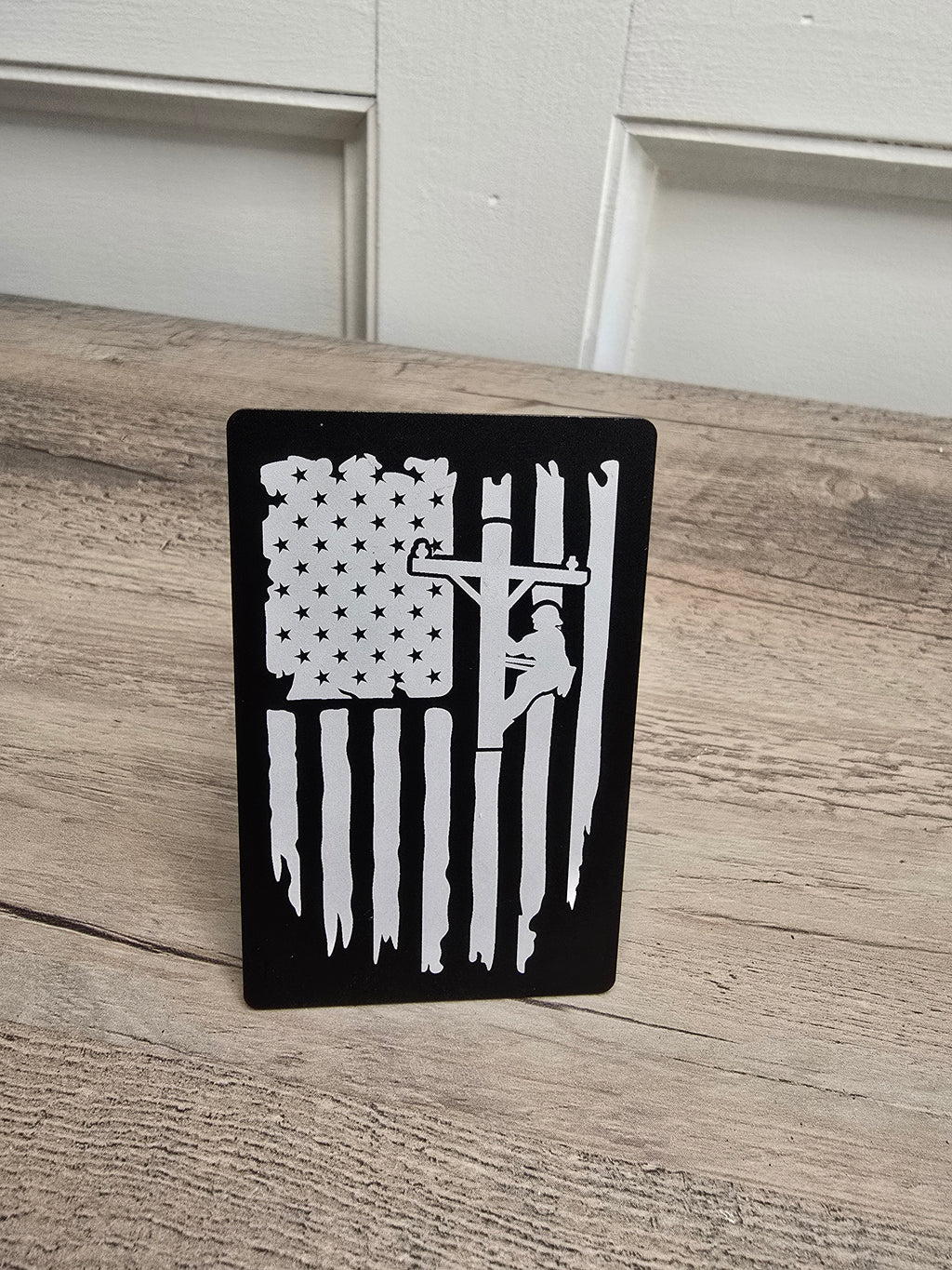 Lineman's Prayer Wallet Card | Inspirational Pocket Token | Lineman Gift | Faithful Reminder for Work & Life