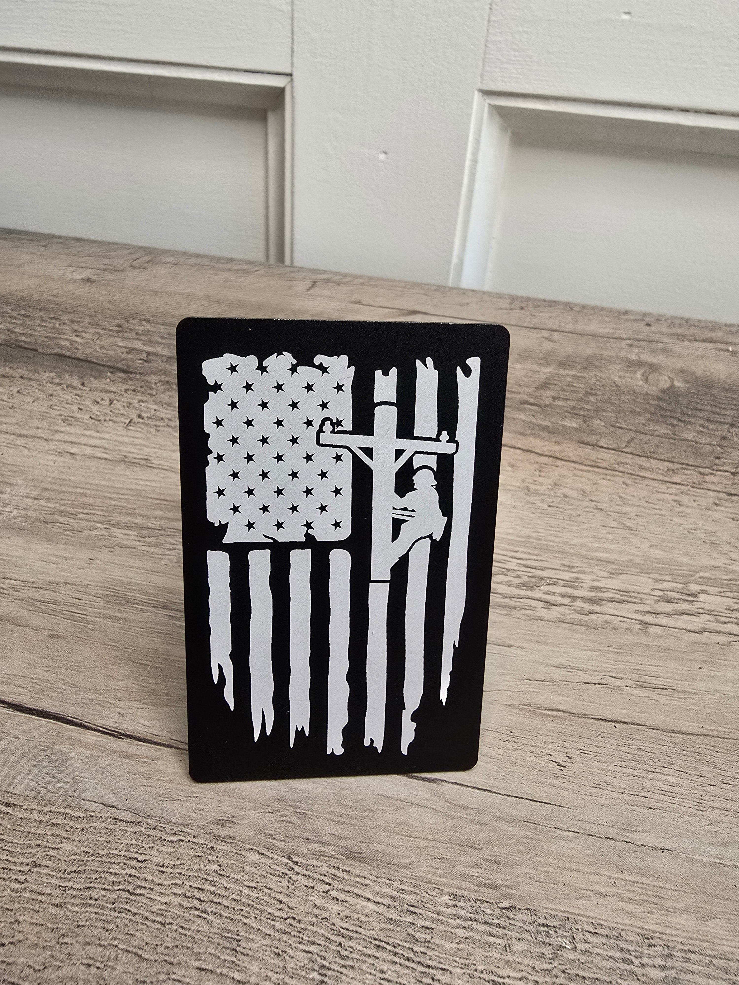 Lineman's Prayer Wallet Card | Inspirational Pocket Token | Lineman Gift | Faithful Reminder for Work & Life