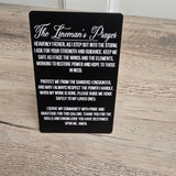Lineman's Prayer Wallet Card – Inspirational Pocket Token apparel design detail