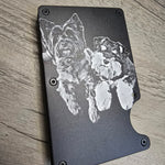 Custom Photo Wallet – Slim RFID Card Holder apparel design detail