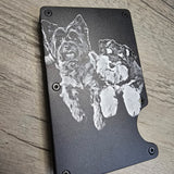 Custom Photo Wallet – Slim RFID Card Holder apparel design detail