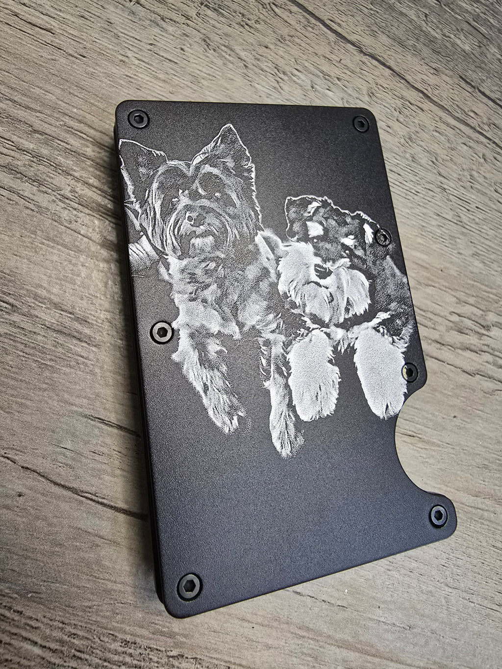 Custom Photo Wallet | Minimalist Slim Card Holder, Personalized Gift, Unique Design, Stylish RFID Blocking Wallet for Men & Women