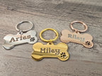 Stainless Steel Bone Metal Pet Tag