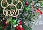 Pet Paw Ornament Personalized Dog & Cat Decor