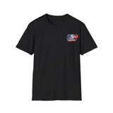 250 Years of Freedom T-Shirt – 1776–2026 Patriotic We The People Tee in Dark Heather shirt color