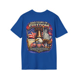 250 Years of Freedom T-Shirt – 1776–2026 Patriotic We The People Tee in Royal shirt color