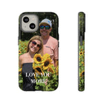 Custom Photo Tough Phone Case (Dual-Layer) — Glossy or Matte — iPhone & Samsung holiday ornament product view